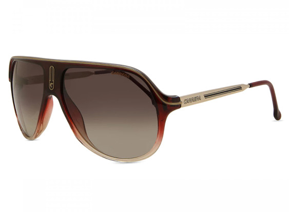 Carrera SAFARI65/N 7W5/HA Burgundy Gradient Crystal Fade/Brown Gradient