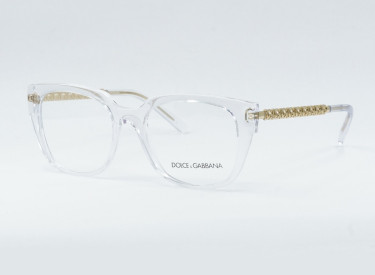 Dolce & Gabbana DG5087 3133 Crystal/Gold 53mm