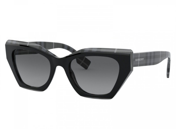 Burberry BE4299 382911 Black Charcoal Check