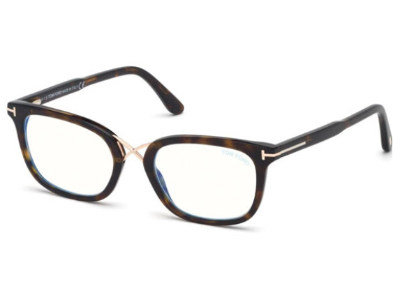 Tom Ford FT5637-B 052 Shiny Classic Dark Havana 52mm
