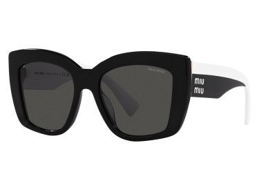Miu Miu MU04WS 1AB5S0 Black/Dark Gray