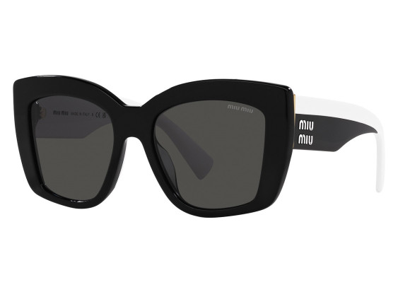 Miu Miu MU04WS 1AB5S0 Black/Dark Gray