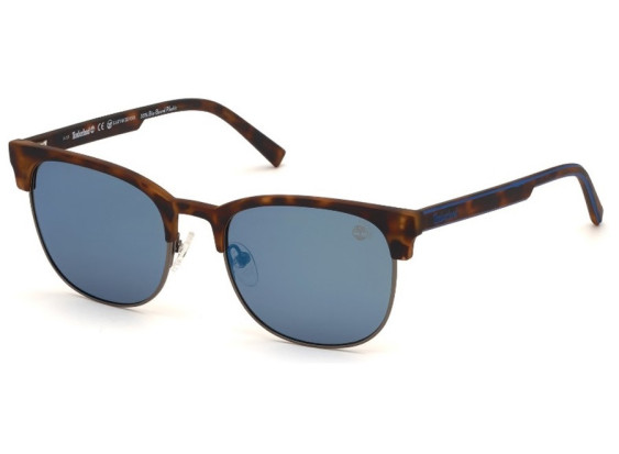 Timberland TB9177 52D Dark Havana/Blue Polarized