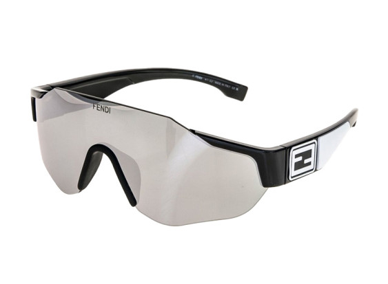 Fendi FE40088U-Y 01C Shiny Black/Silver Mirror