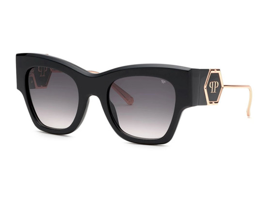 Philipp Plein SPP120M Rose Venus 0700 Black/Gold/Grey Gradient