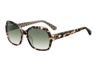 Kate Spade AMBERLYNN/S 0MAP 9K Pink Havana with Pattern/Green Gradient