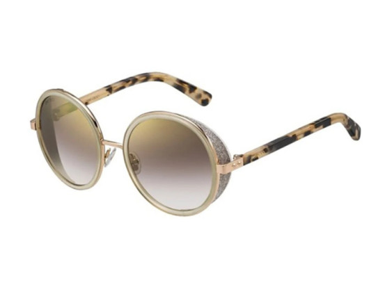 Jimmy Choo ANDIE/S 0J7A 00 Copper/Rose Gold With Havana/Brown Mirror Gold