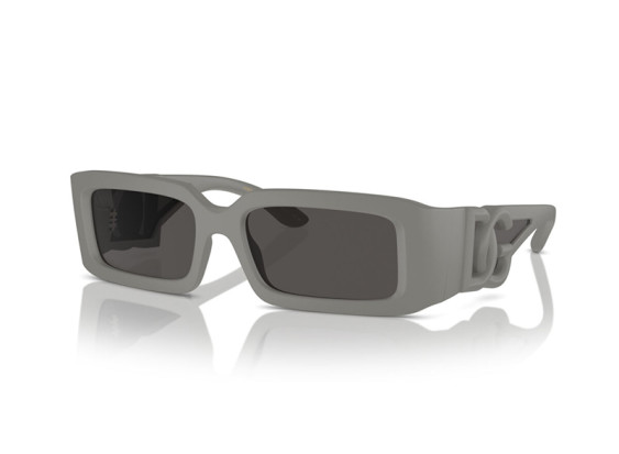 Dolce & Gabbana DG6197 303287 Rubberized Grey/Dark Grey