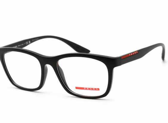 Prada Sport PS02NV DG01O1 Black Rubber 55mm