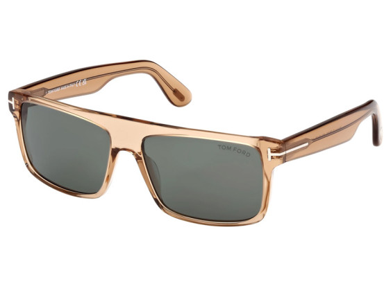 Tom Ford FT0999 45N Transparent Brown/Dark Grey