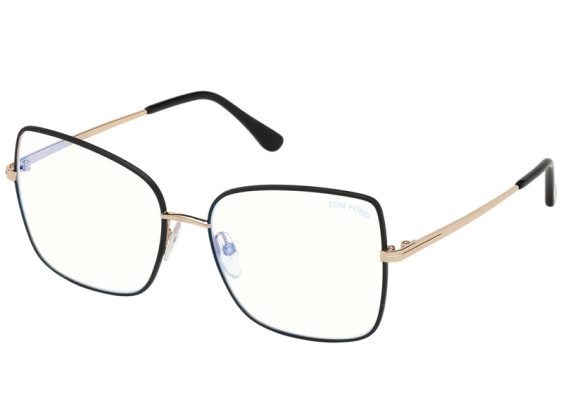 Tom Ford FT5613-B 002 Rose Gold/Matte Black 56mm