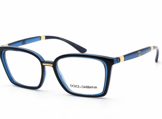 Dolce & Gabbana DG5081 3324 Chevron/Transparent Blue 52mm