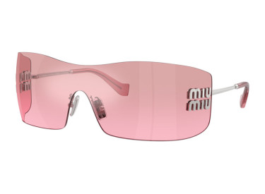 Miu Miu MUB53S 1BC70Y Silver/Pink Mirror Silver Gradient