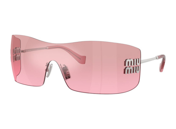 Miu Miu MUB53S 1BC70Y Silver/Pink Mirror Silver Gradient