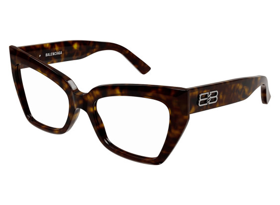 Balenciaga BB0275O 002 Havana 53mm