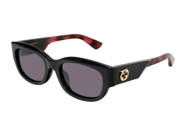 Gucci GG1667SK 003 Black/Havana/Violet