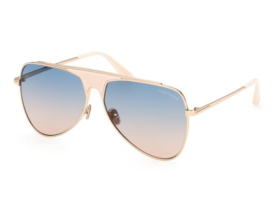 Tom Ford FT0935 28W Rose Gold/Gradient Blue