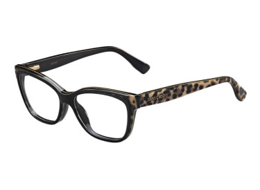 Jimmy Choo JC146 0PUE 00 Animal/Black 53mm