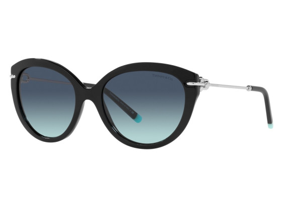 Tiffany & Co. TF4187 83429S Shiny Black/Azure Gradient Blue