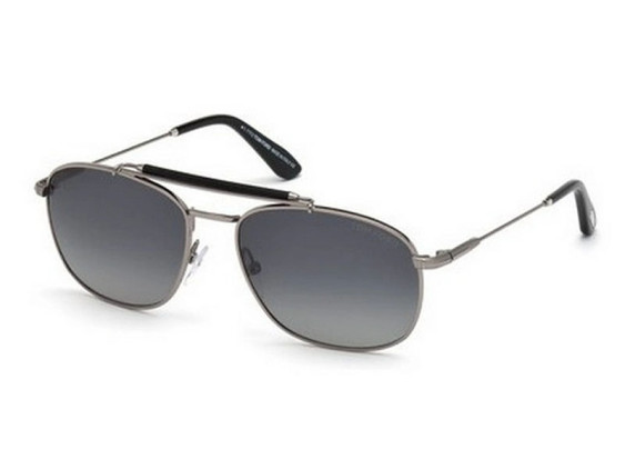 Tom Ford FT0339 14D Ruthenium/Smoke Gradient Polarized