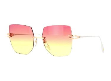 Dita EMBRA-DTS-155-A-02 Brushed Rose Gold/Silver/Peachy Sunset to Clear Gradient