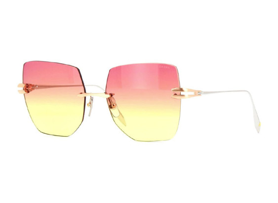 Dita EMBRA-DTS-155-A-02 Brushed Rose Gold/Silver/Peachy Sunset to Clear Gradient