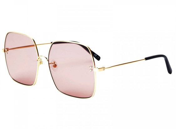 Stella McCartney SC0158S 002 Gold/Pink