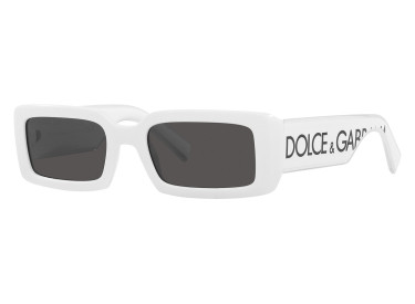 Dolce & Gabbana DG6187 331287 White/Dark Grey
