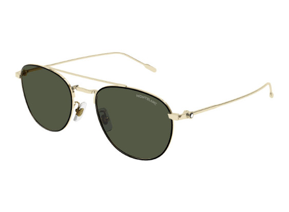 Montblanc MB0211S 008 Gold/Green