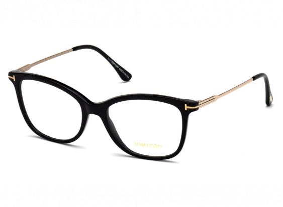 Tom Ford FT5510 001 Shiny Black 52mm