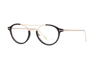 Tom Ford FT5515 001 Black/Gold 49mm