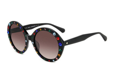 Kate Spade ZYA/G/S/STRASS 0SZE HA Black/Multicolor Stones/Brown Gradient
