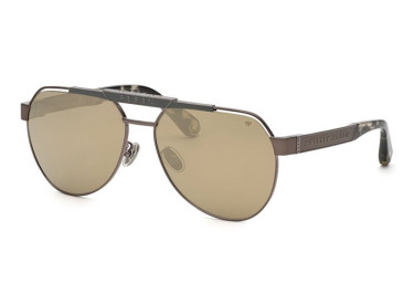 Philipp Plein SPP073M 566G Grey/Brown Mirror