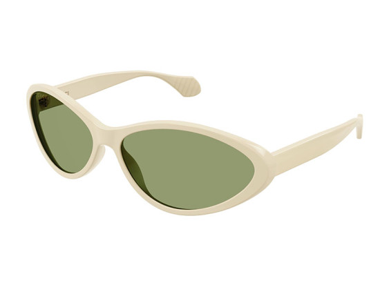 Gucci GG1377S 001 Shiny Ivory/Green