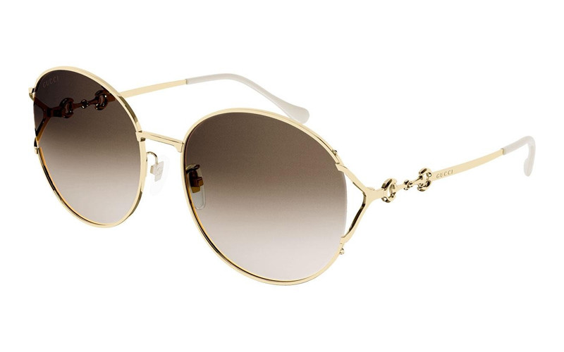 Gucci GG1017SK 003 Gold/Brown Gradient