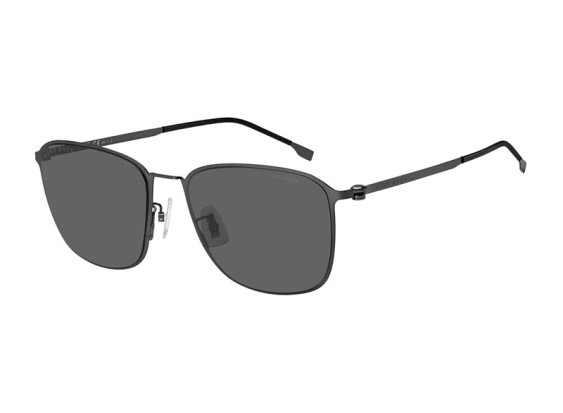 Hugo Boss BOSS 1405/F/SK 0R80 M9 Matte Dark Ruthenium/Grey Polarized