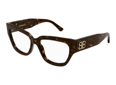 Balenciaga BB0326O 002 Havana 53mm