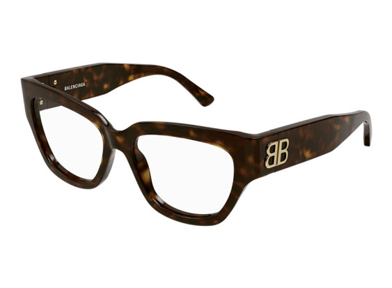 Balenciaga BB0326O 002 Havana 53mm