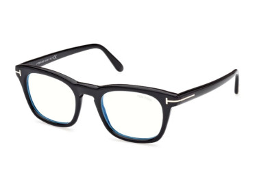 Tom Ford FT5870-F-B 001 Shiny Black 52mm