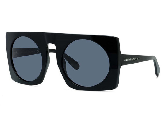 Stella McCartney SC40017I 01A Black/Smoke