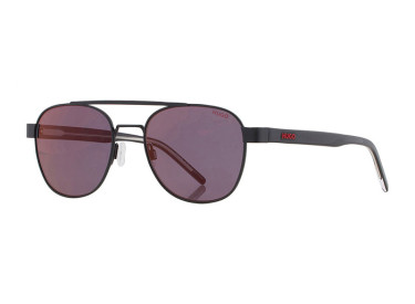 Hugo HG 1196/S 0003 AO Matte Black/Red Mirror