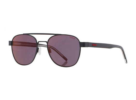 Hugo HG 1196/S 0003 AO Matte Black/Red Mirror