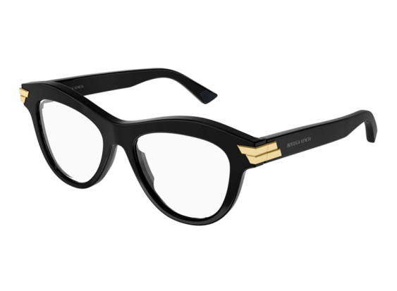 Bottega Veneta BV1105O 001 Black 50mm