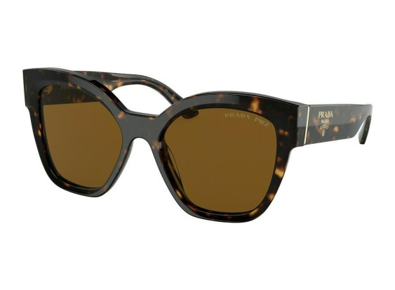Prada PR17ZS 2AU5Y1 Tortoise/Polar Dark Brown