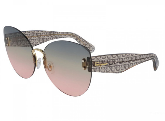 Salvatore Ferragamo SF208S 706 Gold/Blue