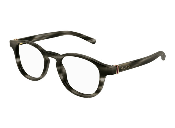 Gucci GG1510O 003 Striated Grey Havana 49mm