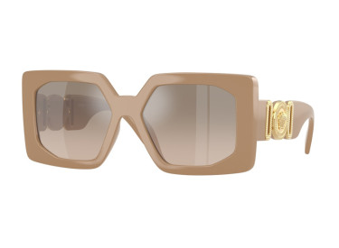 Versace VE4478U 549961 Beige/Brown Gradient Grey Silver Mirror