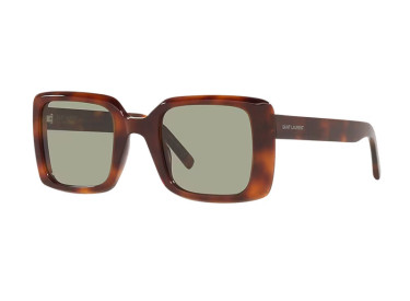 Saint Laurent SL497 002 Havana/Green