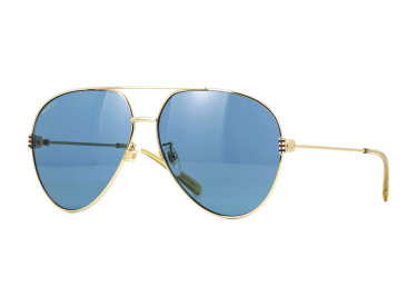 Gucci GG1280S 003 Shiny Endura Gold/Blue