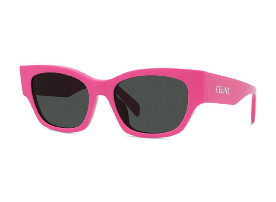 Celine CL40197U 75A Shiny Fuchsia/Smoke